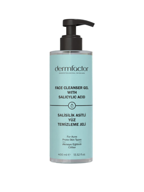 Dermfactor Salisilik Asitli Yüz Temizleme Jeli 400 ml